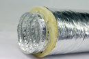 Tuyau d'évacuation de climatisation 10 m, Ø 80 mm - Tuyau de ventilation pour ventilateur d'extraction - avec suppression du bruit - STERR