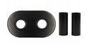 EVR12050B - Radiateur vertical noir 120/50