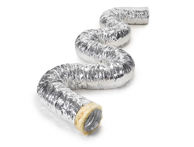 Tuyau d'évacuation de climatisation 5 m, Ø 80 mm - Tuyau de ventilation pour ventilateur d'extraction - avec suppression du bruit - STERR