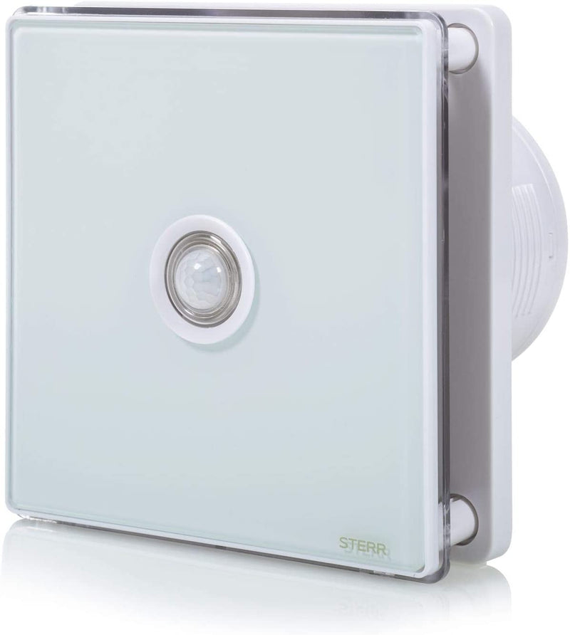 Ventilateur d'extraction de salle de bain avec rétroéclairage LED et capteur PIR 100 mm/4" - BFS100LP