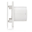 STERR BFS100H-M – 100 mm Extracteur de Salle de Bain, avec capteur d'humidité, 90 m³/h, Blanc mat
