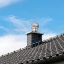 Fixation de cheminée sphérique 150 mm, cache-cheminée, fixation de cheminée STERR