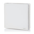 STERR BFS100L-M – 100 mm Extracteur de Salle de Bain, LED, 90 m³/h, Blanc mat