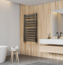 LVR12050B-3D - Radiateur vertical noir 3D 120/50