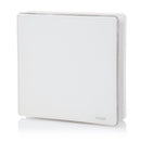 STERR BFS100LT-M – 100 mm Extracteur de Salle de Bain, LED + Minuterie, 90 m³/h, Blanc mat